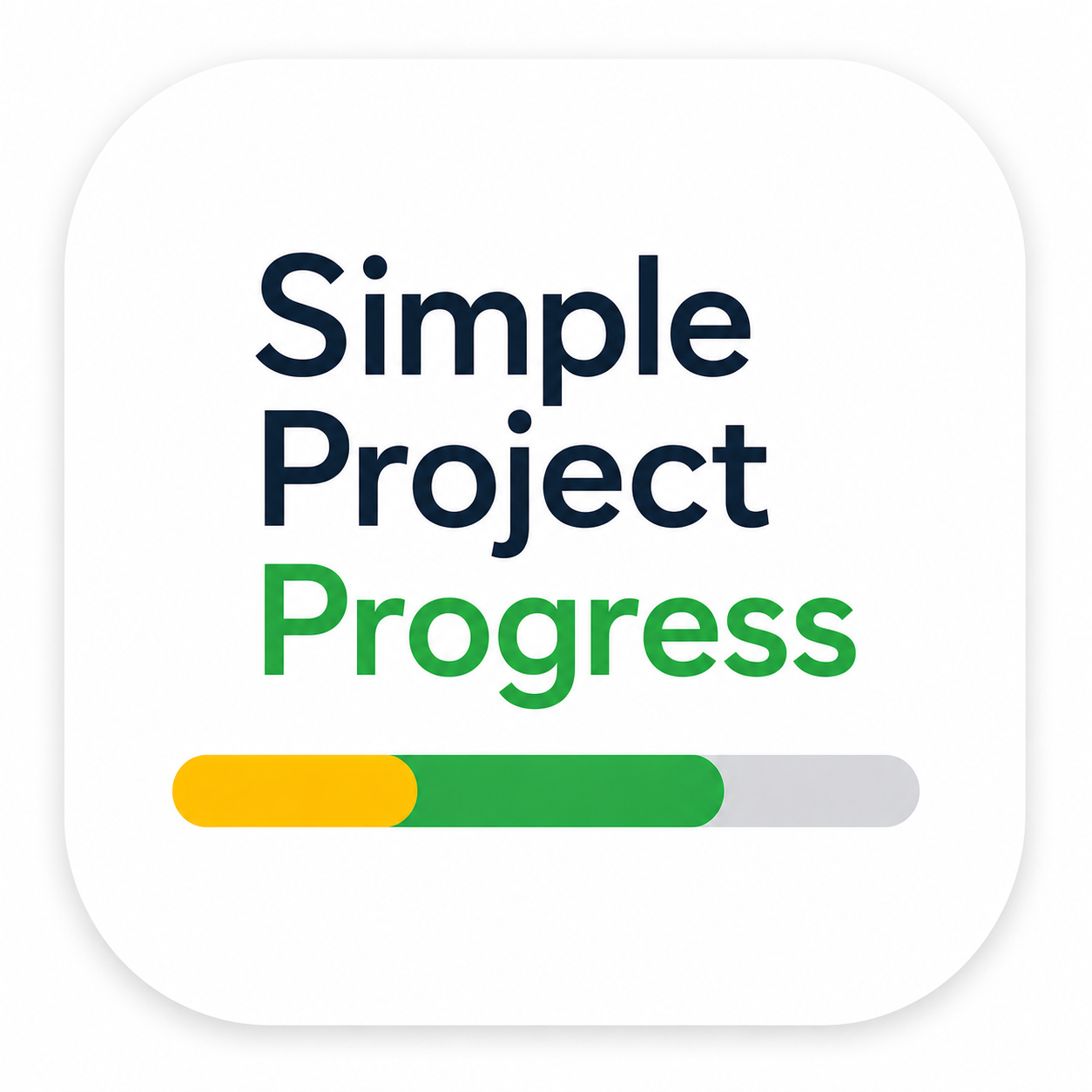 SimpleProjectProgress